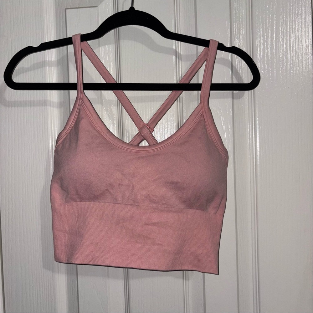Guess Pink Sports Bra